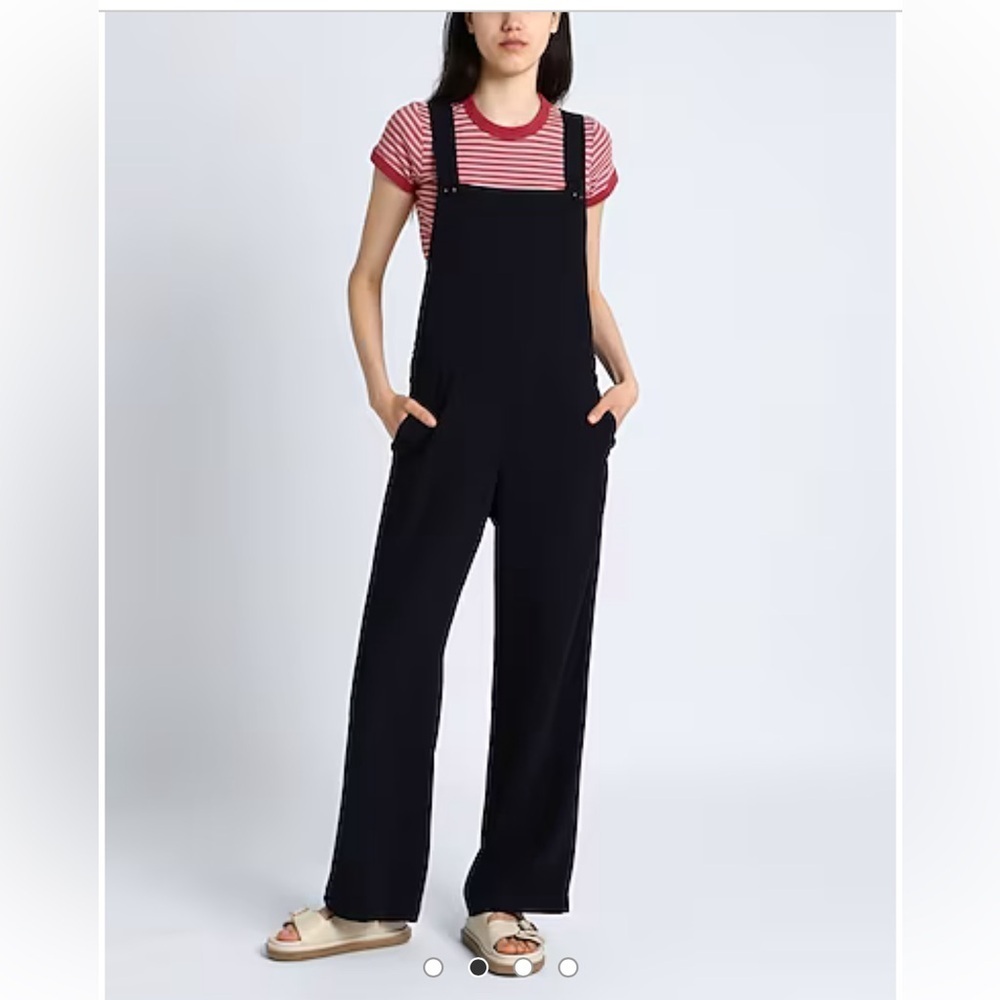 NWOT See By CHLOE black crepe jumpsuit size 36 US 4/6